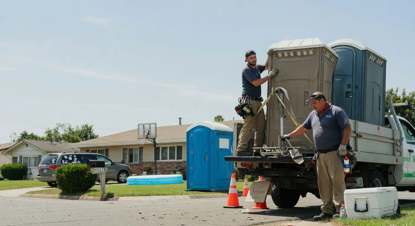 Porta Potty Rental in Hood, CA near me